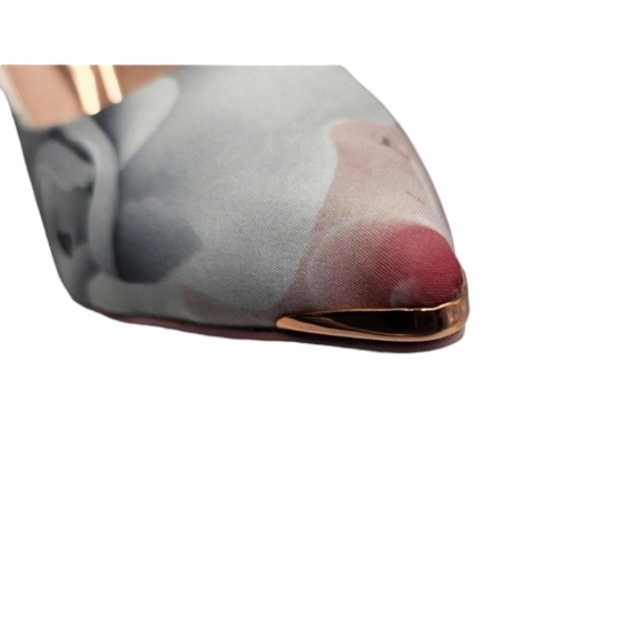 NWOB Ted Baker Charmesa women's floral print pointed toe pumps Sz 6.5 - Picture 8 of 11